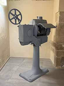 Ortigia cinema museum items