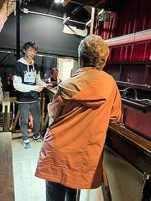 Backstage at The Puppet Theatre of Siracusa