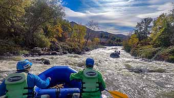 NewKlamath rafting, Kikaceki Canyon toward Kikaceki Falls entrance