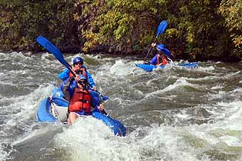 "New" Klamath inflatable rafting