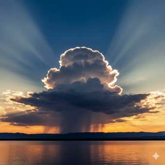 tal cloud with silver lining