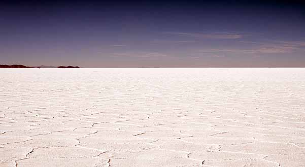 Bolivian salt flats