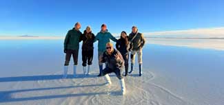 Bolivian tour group