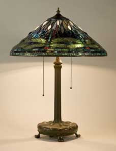 Tiffany library lamp